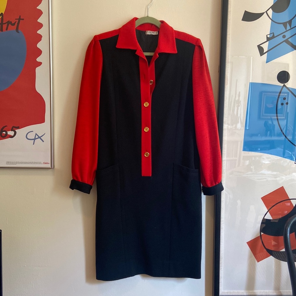 Vintage Celine Knit Dress